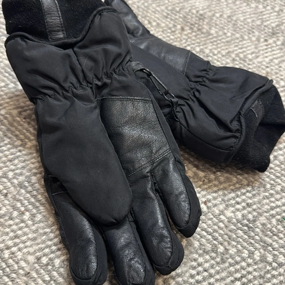 HotFingers ladies black winter ski gloves size‎ small